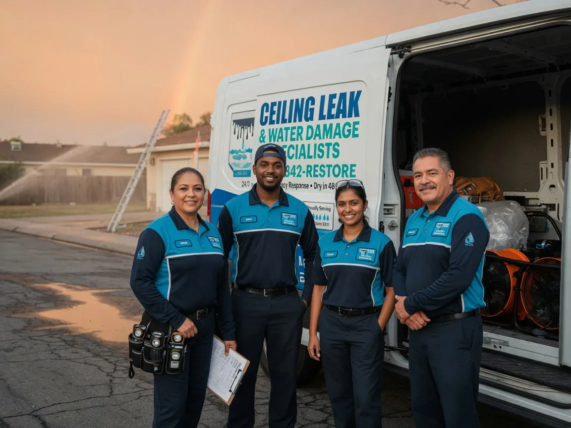 Ceiling Leak Cleanup company in Wisner, LA