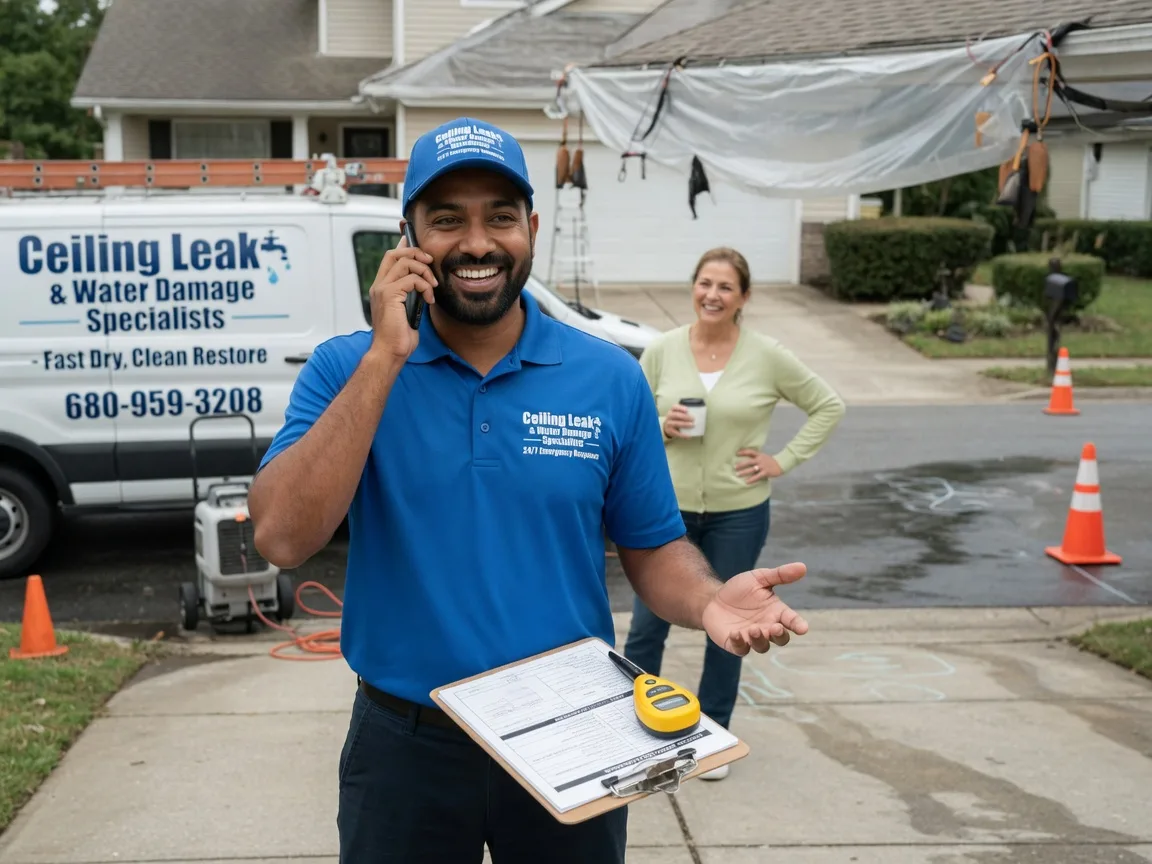 Ceiling Leak Cleanup Wisner, LA FAQs