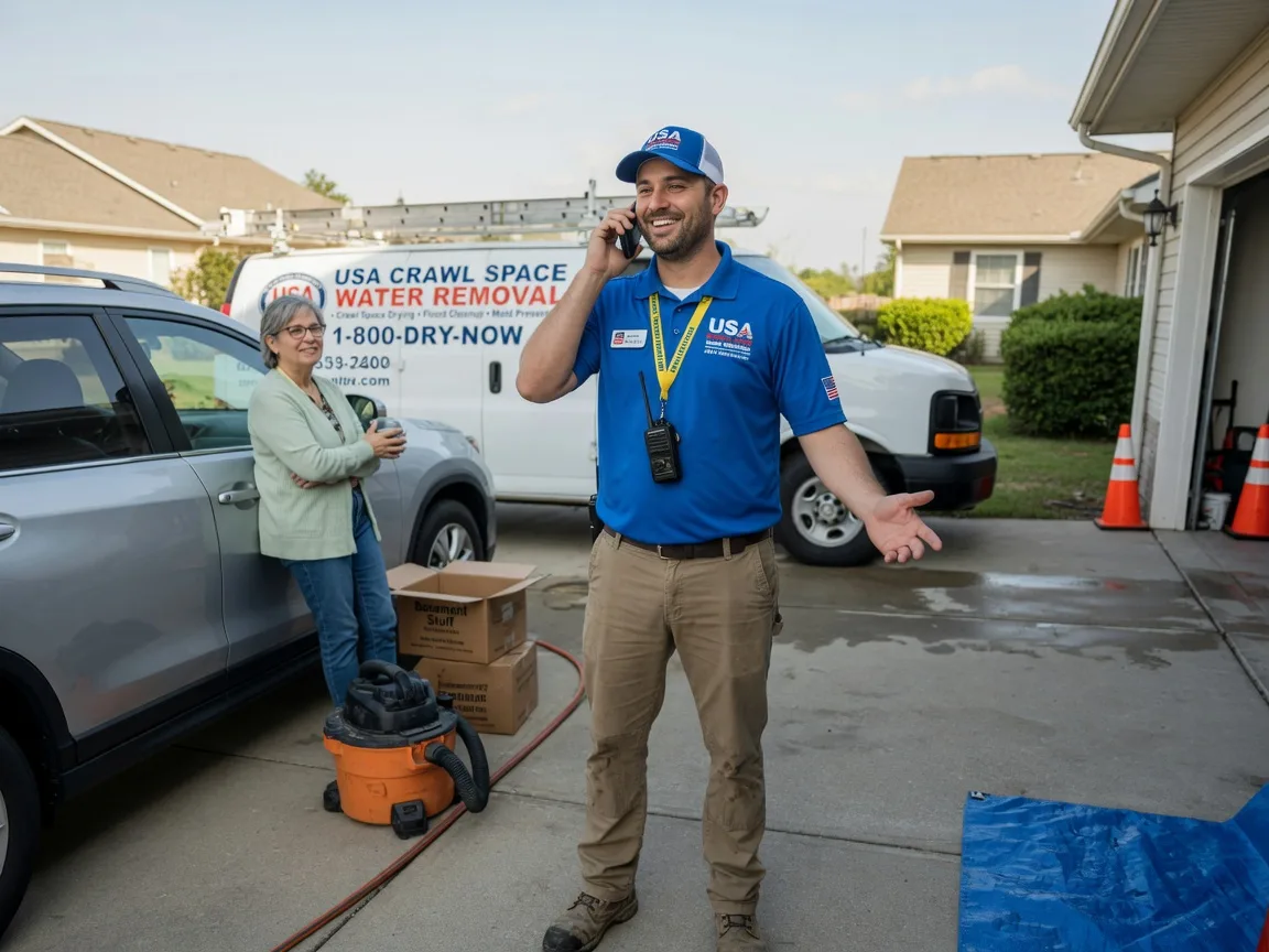 Crawl Space Water Removal Wisner, LA FAQs